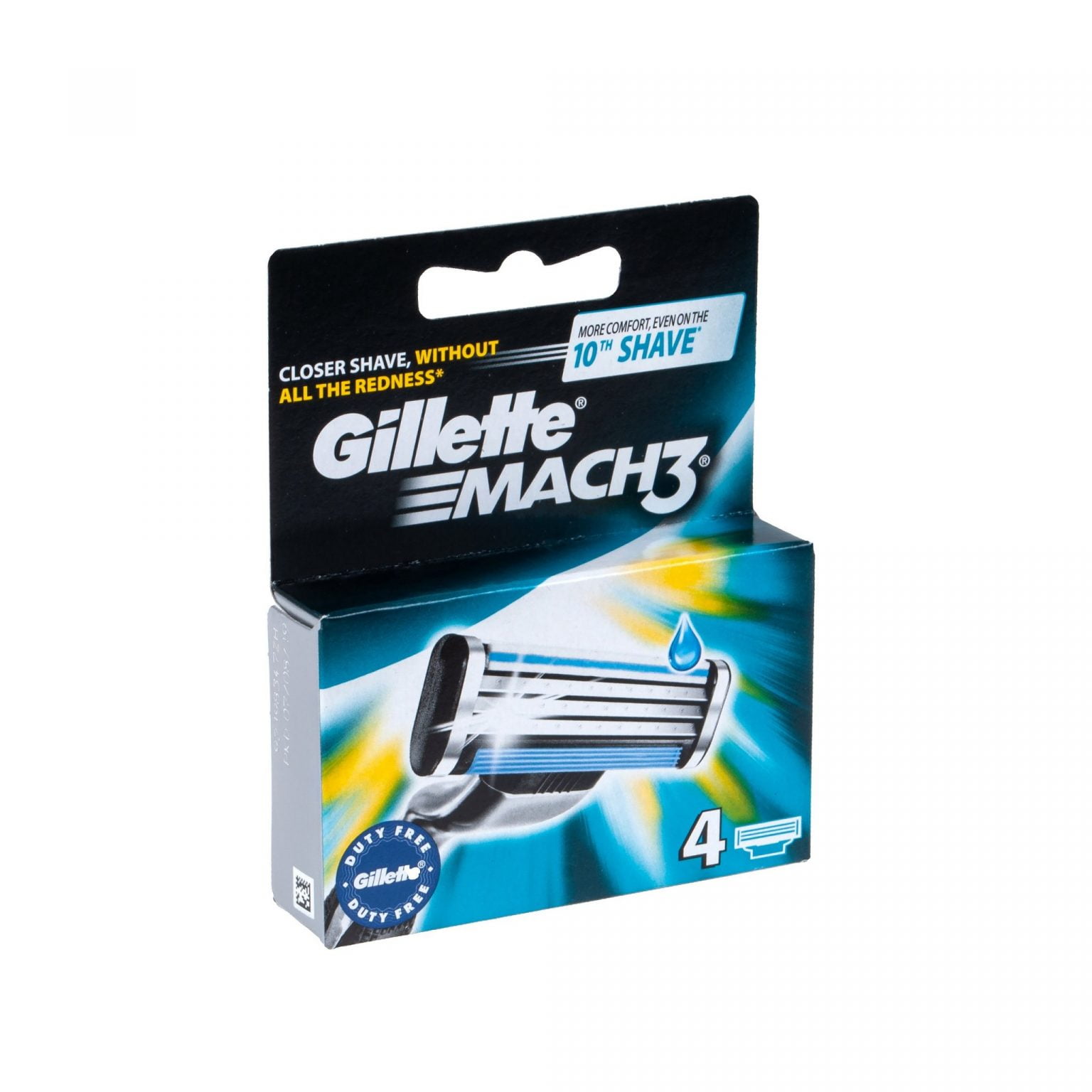 Gillette mach 3 4szt nożyki ostrza wkłady oryginał PrzydaSie pl