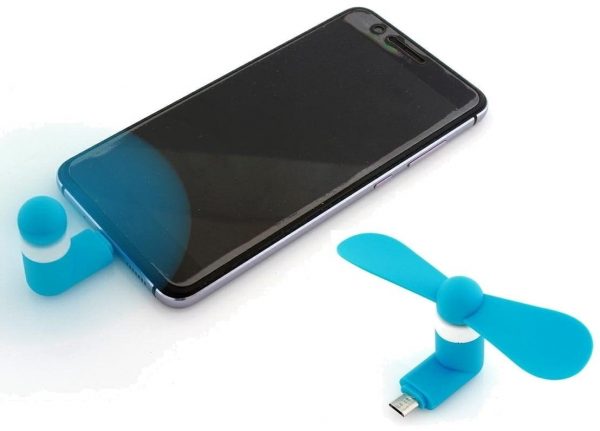 WIATRAK WIATRACZEK TELEFONU MICRO USB WENTYLATOR