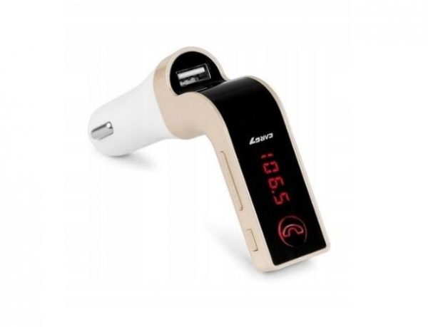 TRANSMITER BLUETOOTH FM SAMOCHODOWY ŁADOWARKA USB