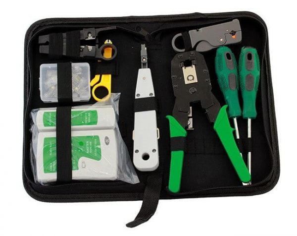 TESTER SIECI ZACISKARKA WCISKACZ LSA NÓŻ RJ45 LAN