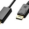 KABEL DISPLAYPORT DO HDMI 1.8M 4K DISPLAY PORT DP