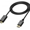 KABEL DISPLAYPORT DO HDMI 1.8M 4K DISPLAY PORT DP