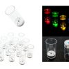 KIELISZKI ŚWIECĄCE LED 60ML ZESTAW 12 KIELISZKÓW