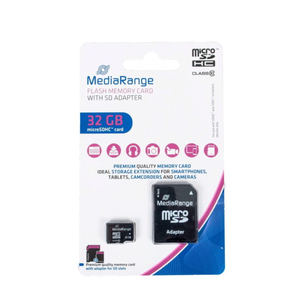 MEDIARANGE KARTA PAMIĘCI 32GB microSDHC CLASS 10