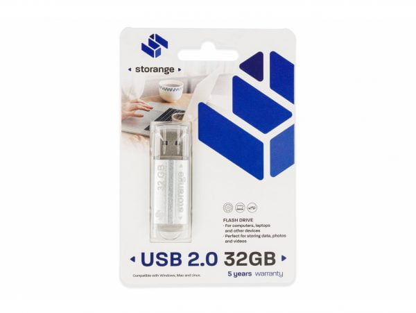 STORANGE PENDRIVE USB 2.0 32GB FLASH DRIVE PAMIĘĆ