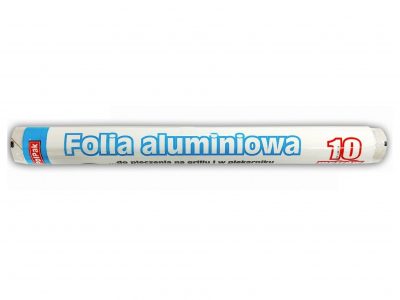 FOLIA ALUMINIOWA SPOŻYWCZA 10m MOCNA DO ŻYWNOŚCI