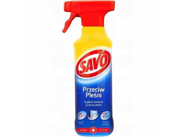 SAVO SPRAY SKUTECZNY PŁYN NA PLEŚŃ GRZYBY 500ML