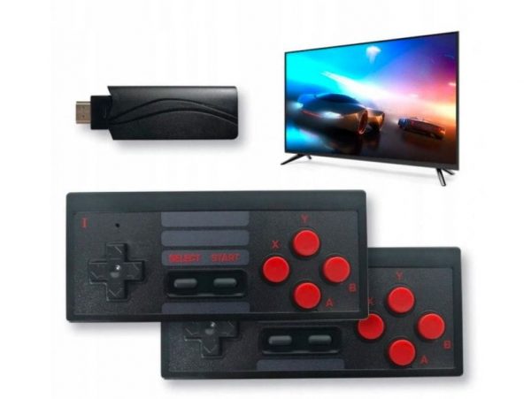 BEZPRZEWODOWA KONSOLA 628 GIER HDMI HD 4K