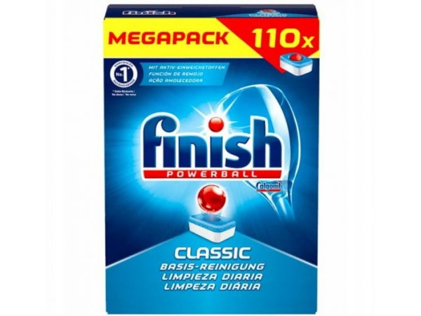 FINISH CLASSIC TABLETKI DO ZMYWARKI 110 SZTUK MEGA