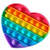 ZABAWKA SENSORYCZNA PUSH IT BUBBLE TĘCZOWE SERCE