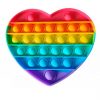 ZABAWKA SENSORYCZNA PUSH IT BUBBLE TĘCZOWE SERCE