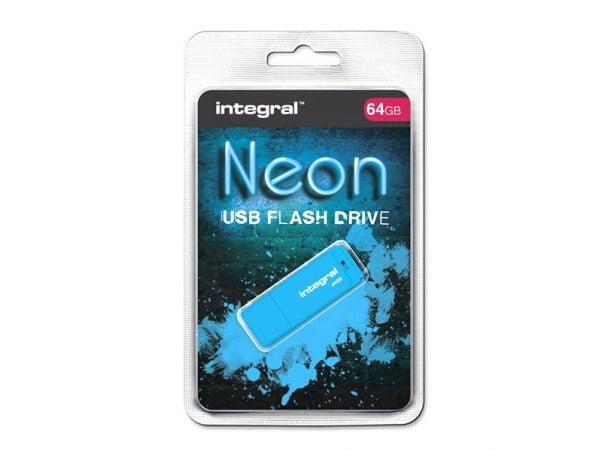 INTEGRAL PENDRIVE USB 2.0 64GB FLASH DRIVE PAMIĘĆ