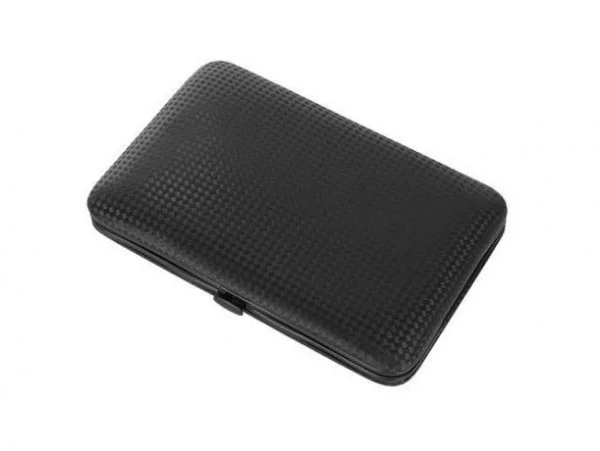 PRZYBORNIK ZESTAW DO PAZNOKCI CĄŻKI MANICURE ETUI
