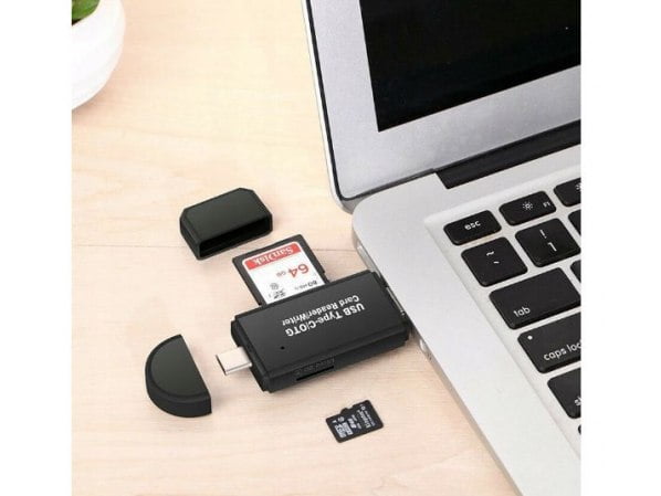 CZYTNIK KART SD MICRO USB USB-C MICRO USB 3w1 3.0