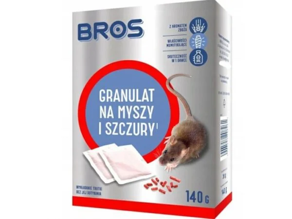 BROS MYSZY I SZCZURY GRANULAT 140g