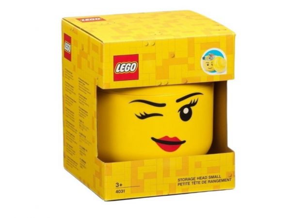 LEGO POJEMNIK GŁOWA GŁÓWKA MAŁA 16CM 4031