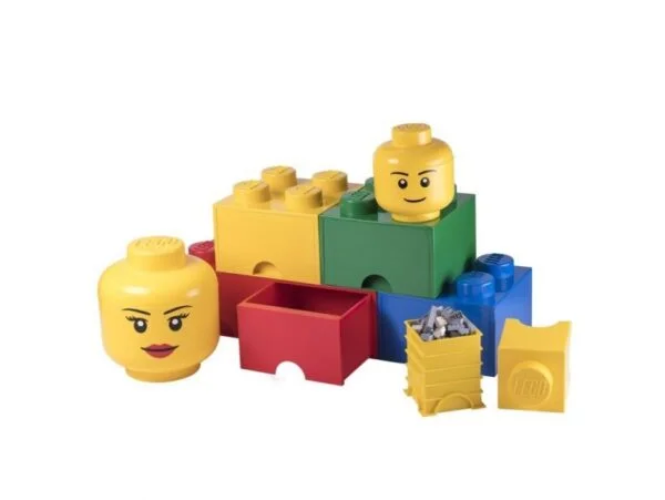 LEGO POJEMNIK GŁOWA GŁÓWKA MAŁA 16CM 4031