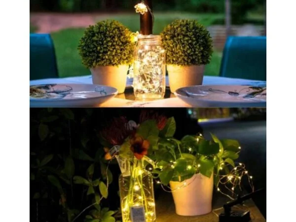 LAMPKI OGRODOWE CHOINKOWE SOLARNE 200 LED GIRLANDA