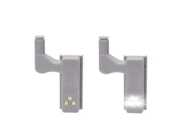LAMPKA LED DO SZAFKI NA ZAWIASY Z BATERIAMI 10szt