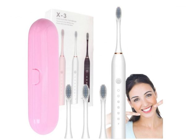 SZCZOTECZKA SONICZNA DO ZĘBÓW X-3 ETUI NA SZCZOTECZKĘ ELEKTRYCZNĄ