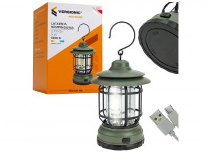 LATARNIA KEMPINGOWA LED USB-C 9W VERGIONIC