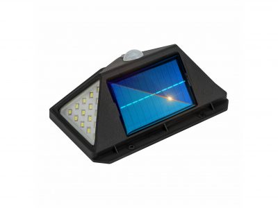 LAMPA SOLARNA CZUJNIK RUCHU ZMIERZCHU 100 LED