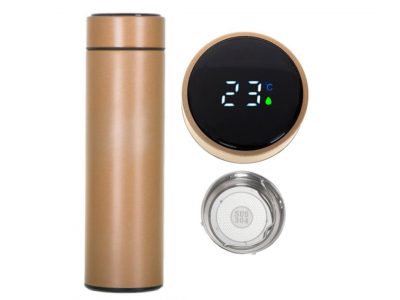 KUBEK TERMICZNY SMART 500ML - złoty