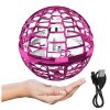 LATAJĄCA PIŁKA UFO SPINNER - różowy