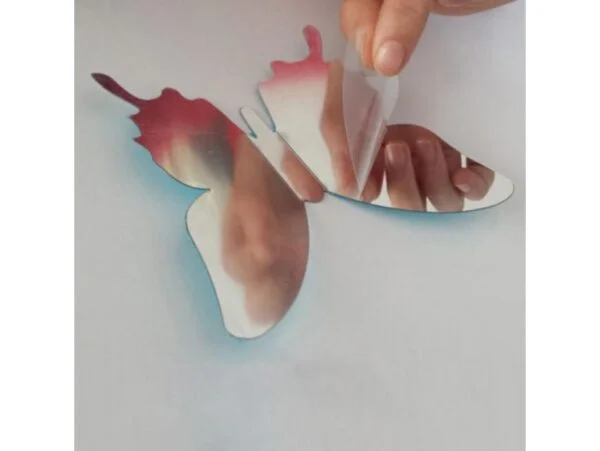 MOTYLE NAKLEJKI MOTYLKI LUSTRZANE LUSTRO 3D 12szt