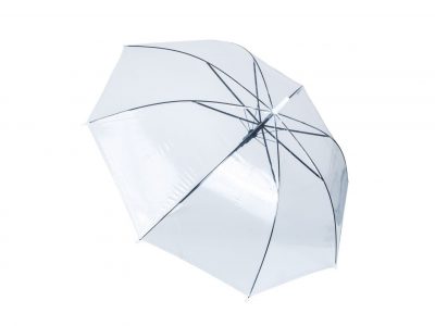 PARASOL PRZEZROCZYSTY 72cm - biały