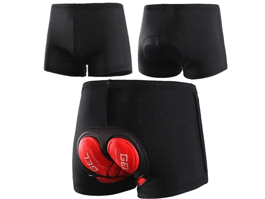 SPODENKI ROWEROWE Z NAKŁADKĄ ŻELOWĄ - rozmiar XL