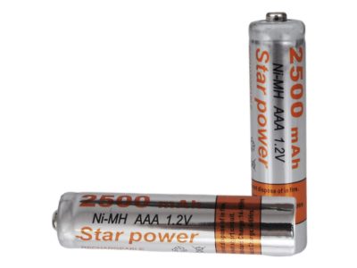 4szt x AKUMULATORKI BATERIA AAA MALE 2500mAh R3