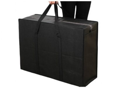 TORBA DO PRZECHOWYWANIA Z WŁÓKNINY 78x55x25cm - czarny