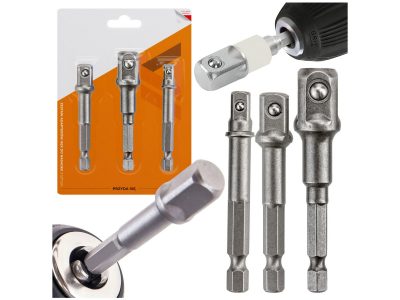 ADAPTERY HEX DO NASADEK 3SZT