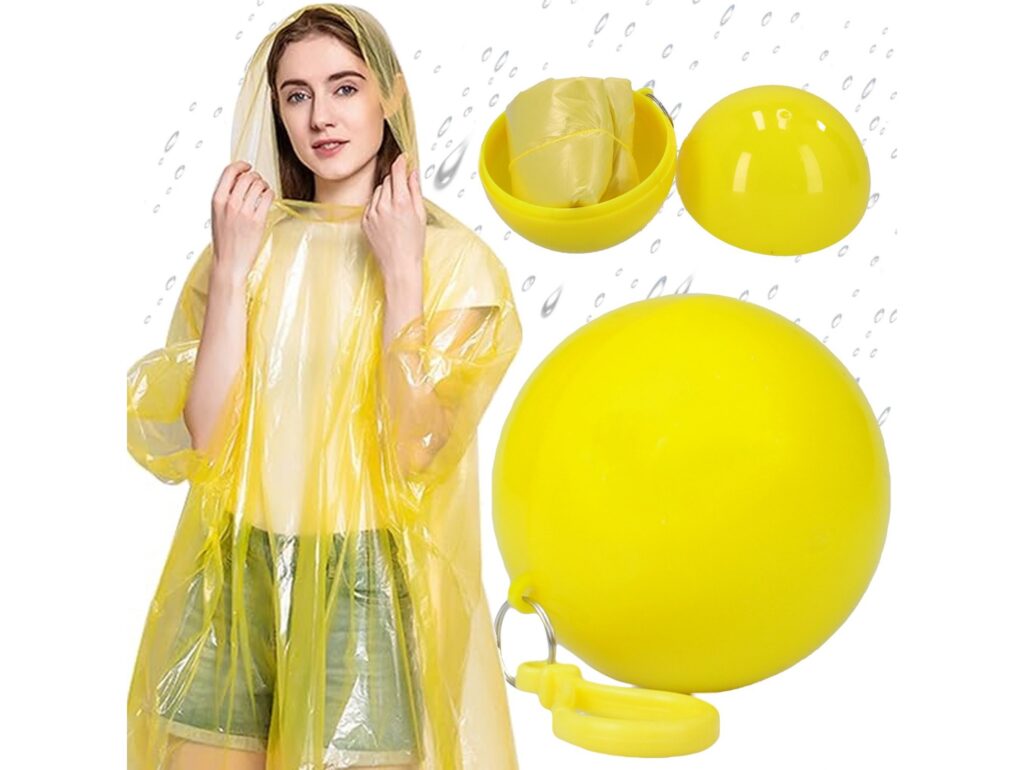 PŁASZCZ PRZECIWDESZCZOWY 115x90cm BRELOK - żółty