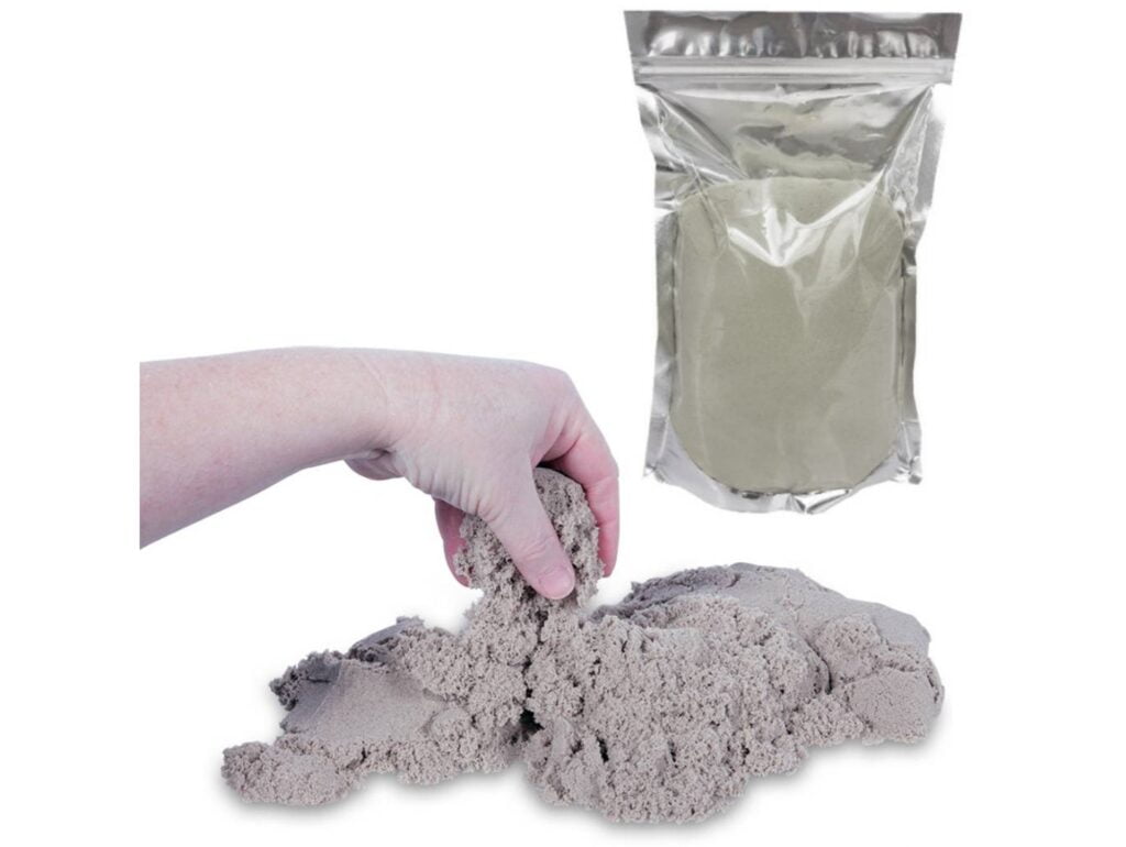 PIASEK KINETYCZNY PIASKOLINA 1KG ZAPAS - naturalny