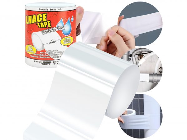 TAŚMA FLEX TAPE 10cm 1,5m - biały