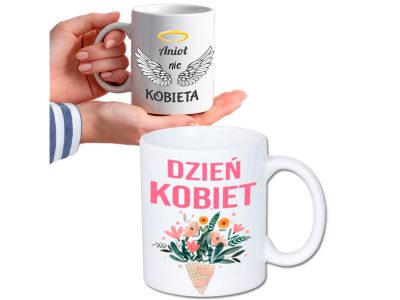 KUBEK DO SUBLIMACJI 330ML BIAŁY - Dzień Kobiet- grupa