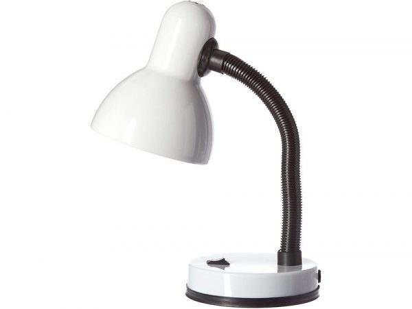 LAMPKA NA BIURKO BIURKOWA - biały