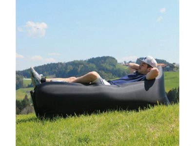 MATERAC SOFA NADMUCHIWANA LAZY BAG AIR SOF - czarny