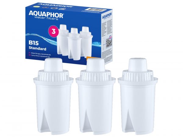 AQUAPHOR WKŁADY B15 STANDARD 3SZT