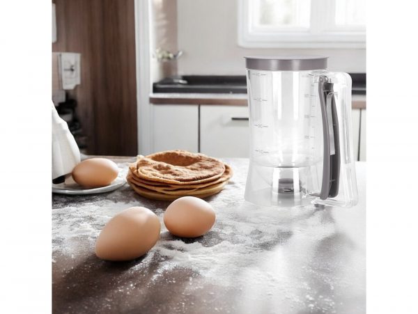DOZOWNIK DO NALEŚNIKÓW 900ML - szary