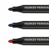 MARKER PERMANENTNY MIX 12SZT