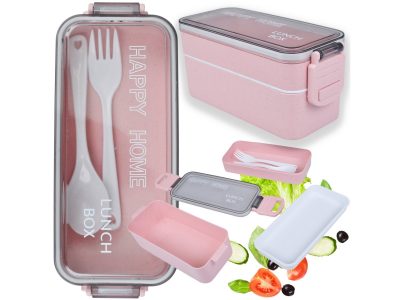 POJEMNIK LUNCH BOX 750ML - różowy