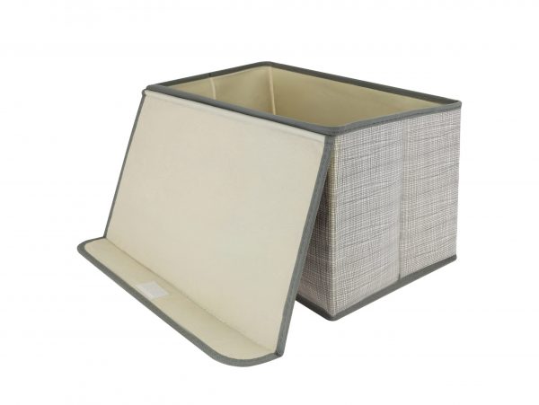 PUDEŁKO ORGANIZER SKŁADANY 40x25x25 - szary