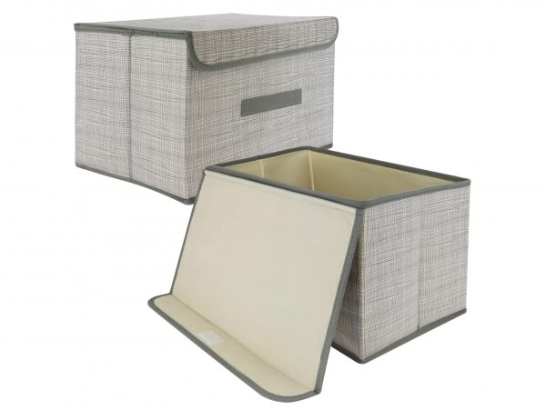 PUDEŁKO ORGANIZER SKŁADANY 40x25x25 - szary