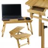 STOLIK SKŁADANY POD LAPTOP - drewniany
