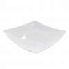 TALERZ PLASTIKOWY KWADRATOWY 20,5cm 4SZT