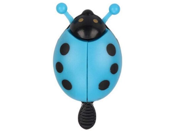 DZWONEK DO ROWERU BIEDRONKA 9x4,5 - niebieski