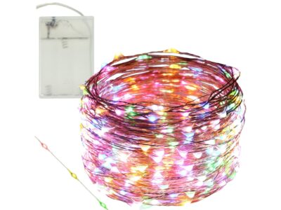 LAMPKI DRUCIKI 50 LED - multikolor